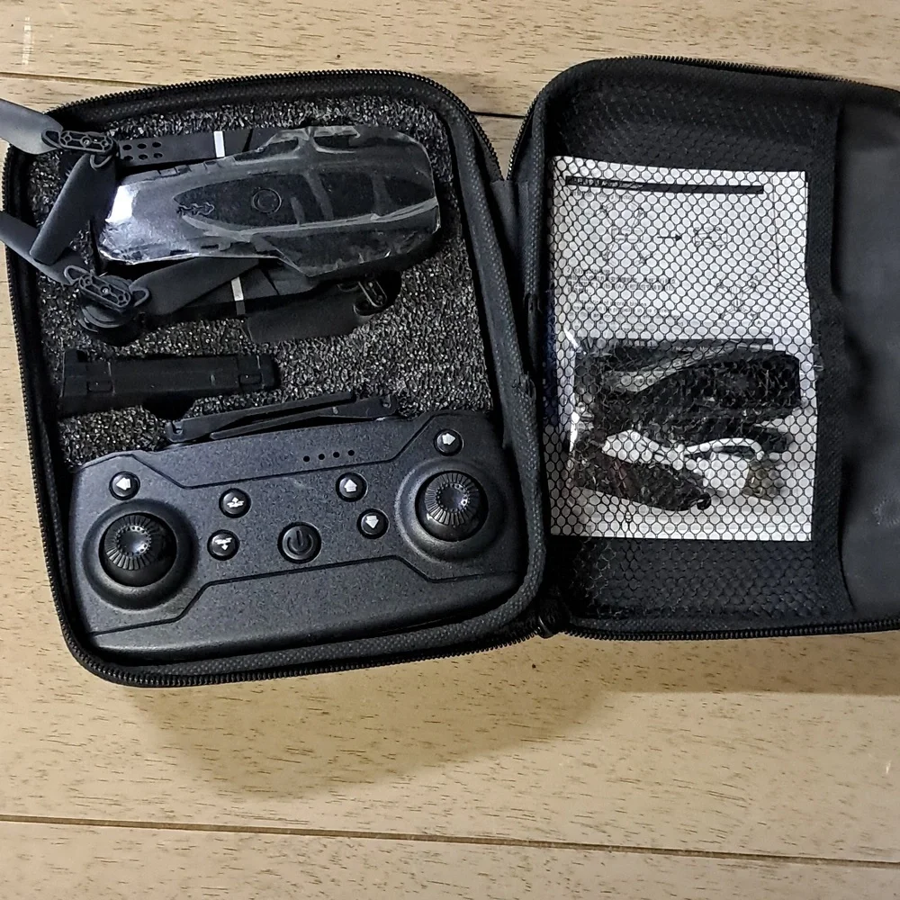 E99 Drone Single camera, Camera for Adults RC Drone With 480P Dual Camera WiFi